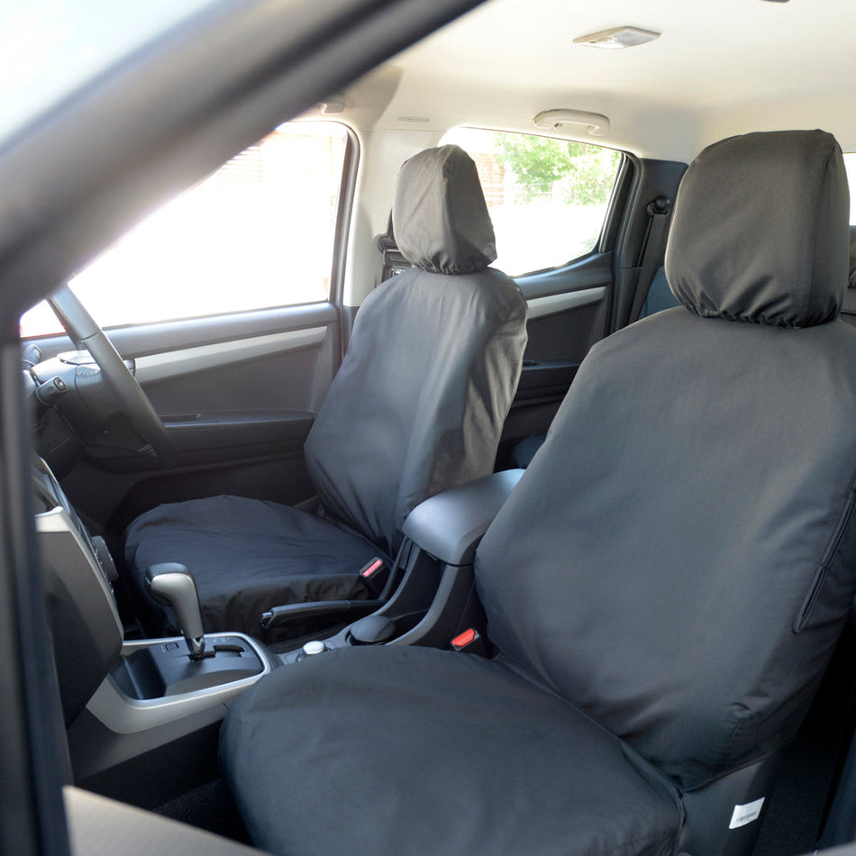 Isuzu D Max (Inc. Tipper) Tailored PU Seat Covers 2012+