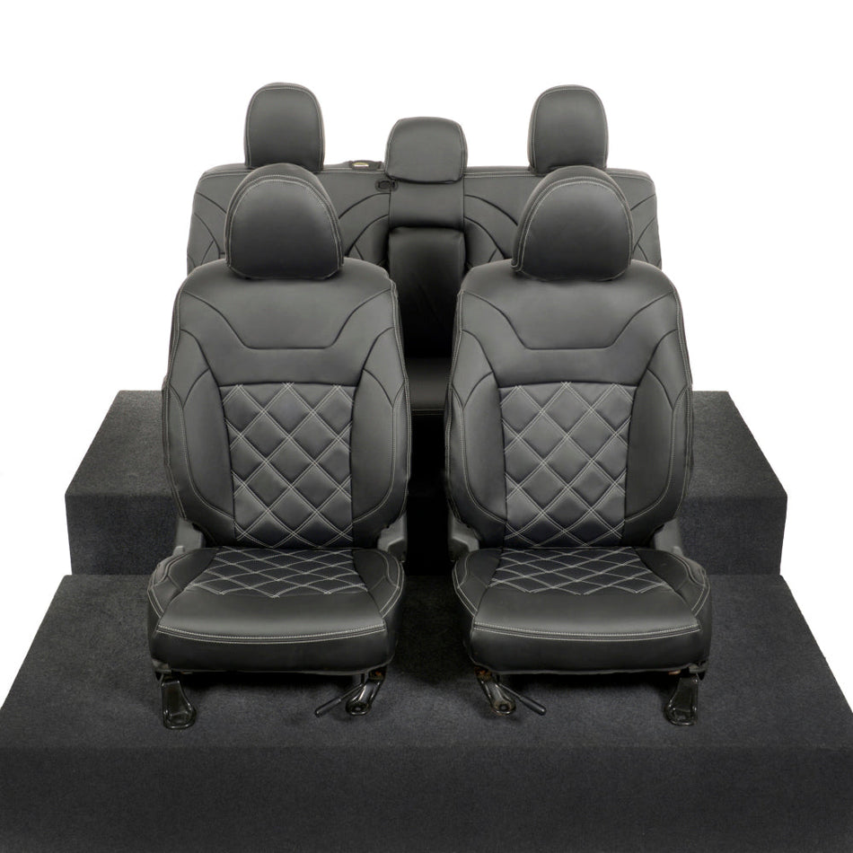 Mitsubishi Barbarian Tailored Leatherette Seat Covers 2016+