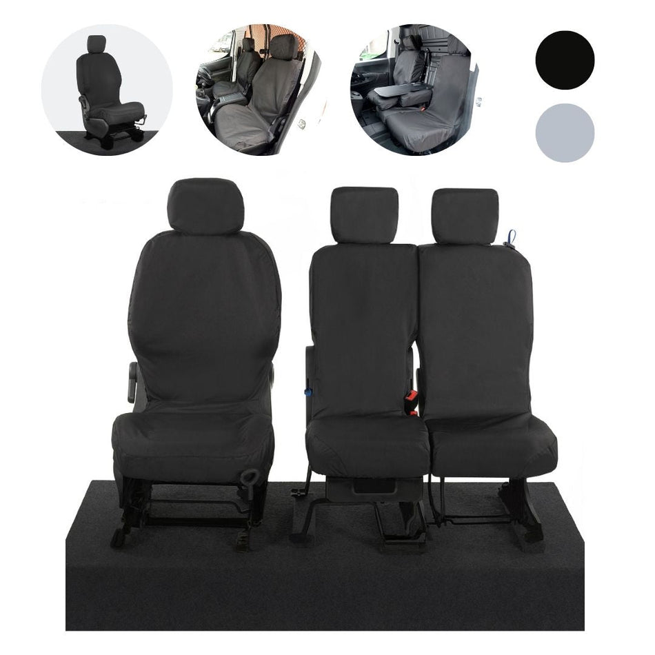 Peugeot Partner Tailored PU Seat Covers 2008+