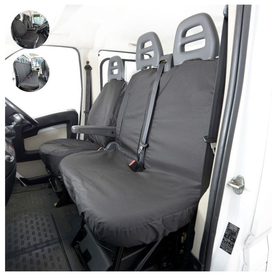 Peugeot Boxer Tailored PU Seat Covers 2006+