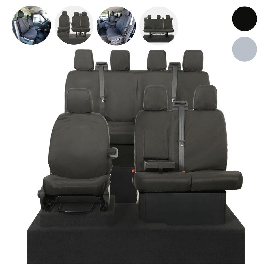 Ford Transit Van (Inc E-Transit) Tailored PU Seat Covers 2000+