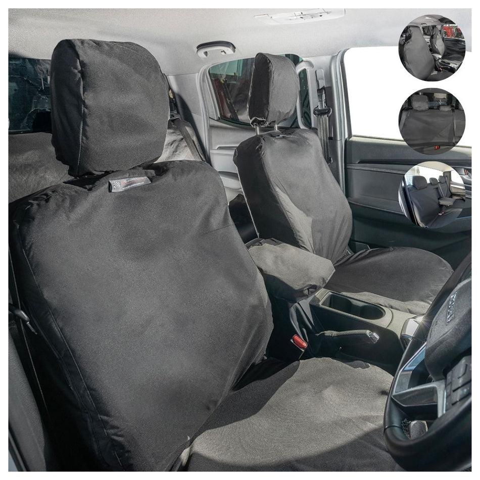 Isuzu D Max (Inc. Tipper) Tailored PU Seat Covers 2012+