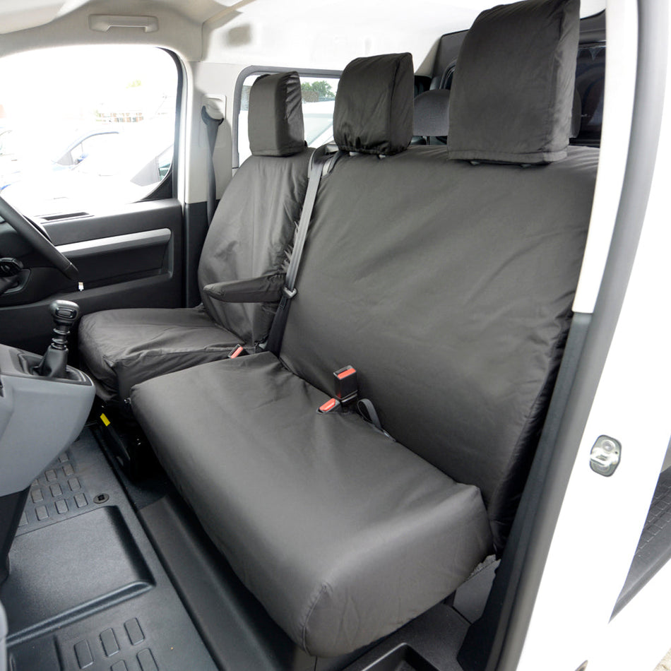 Peugeot Traveller Tailored PU Front Seat Covers 2016+
