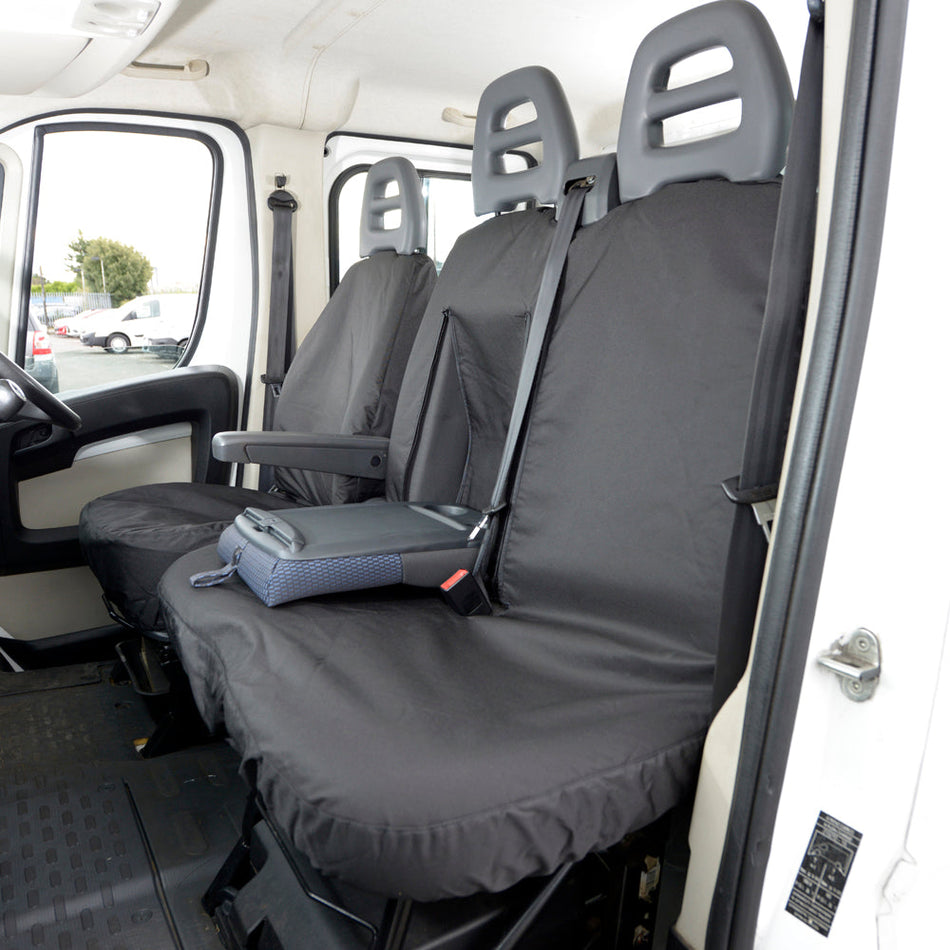 Peugeot Boxer Tailored PU Seat Covers 2006+