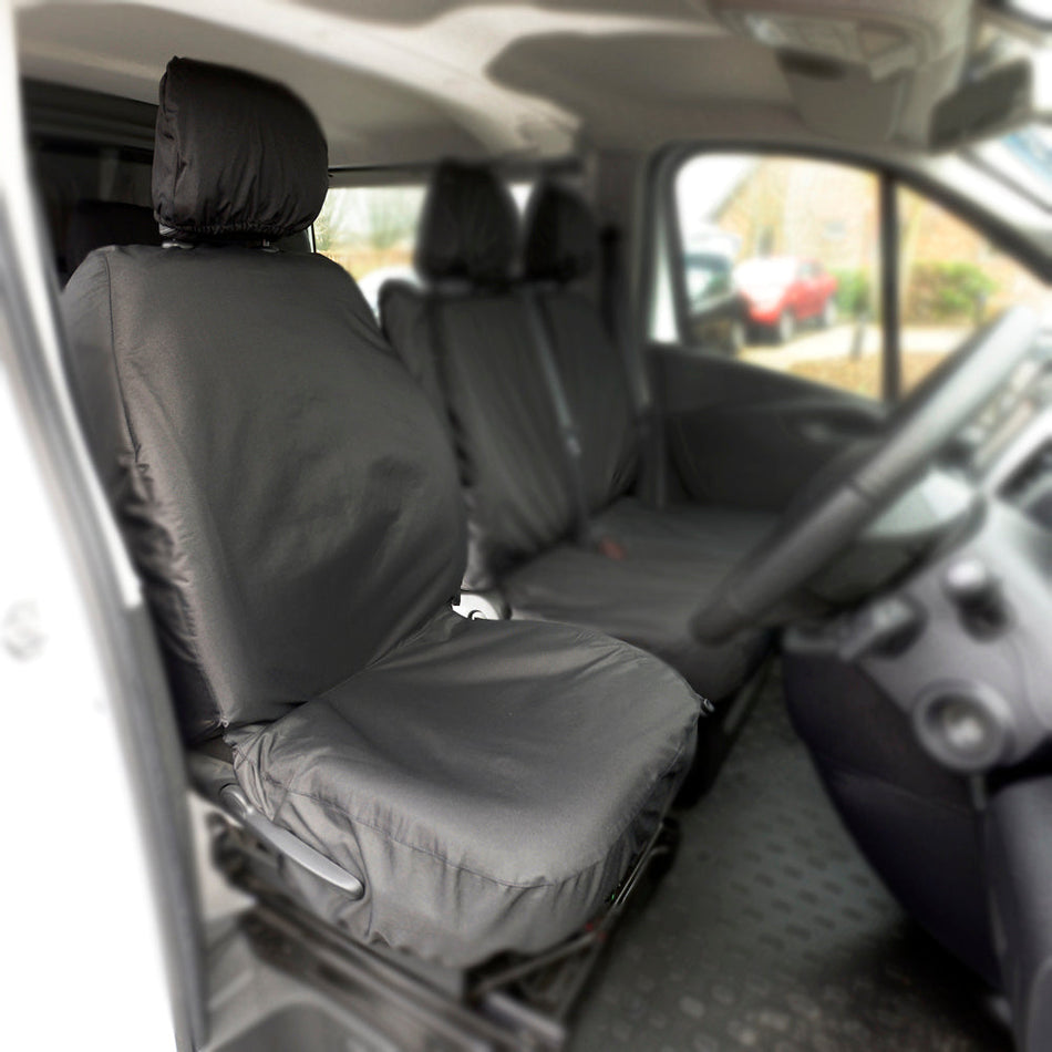 Renault Trafic Tailored PU Seat Covers 2001+