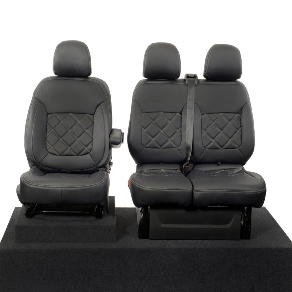 Renault Trafic Tailored Leatherette Seat Covers 2014+