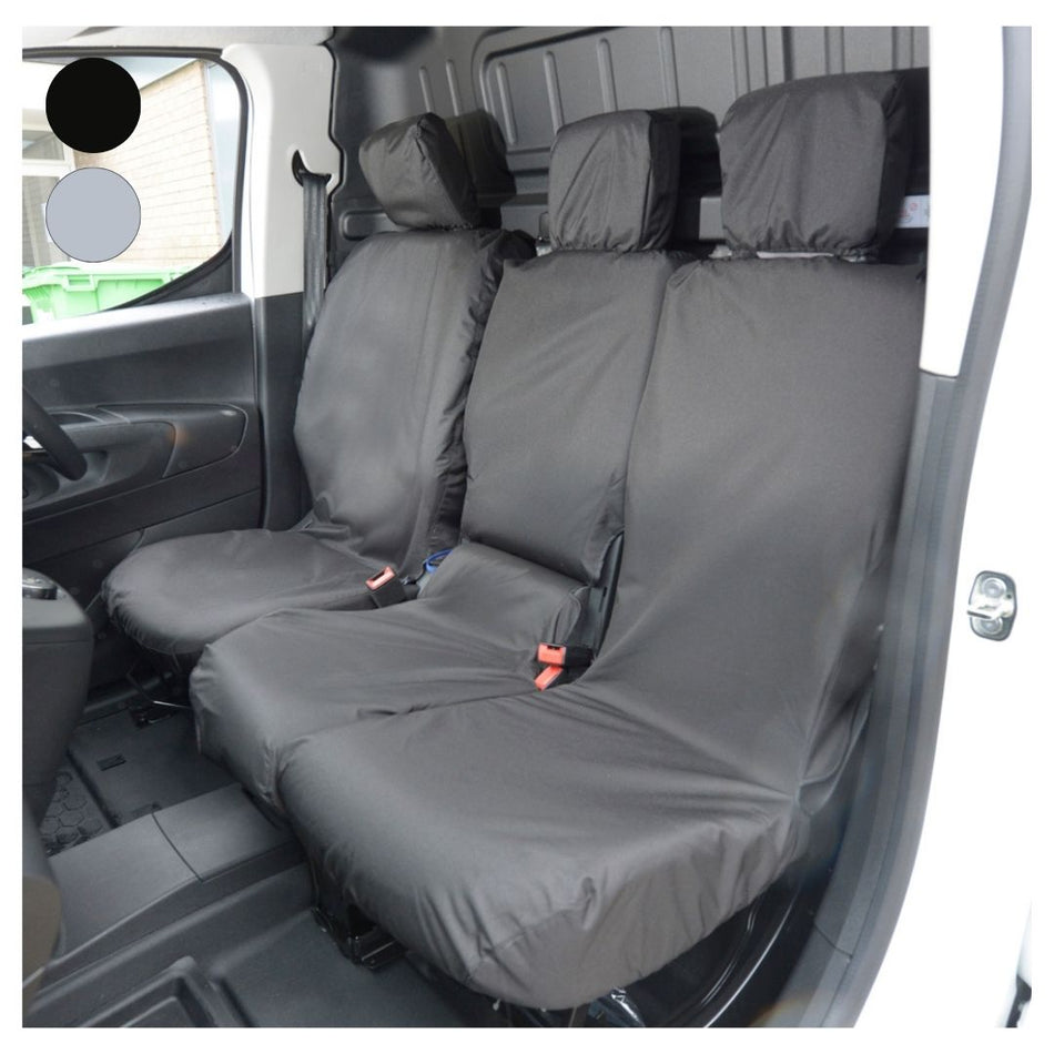 Toyota Proace City Tailored PU Front Seat Covers 2019+